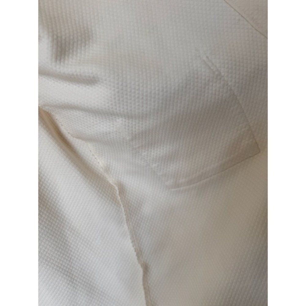 PACT Organic Cotton Longline Bathrobe Ivory | GOTS Certified - Picture 5 of 10